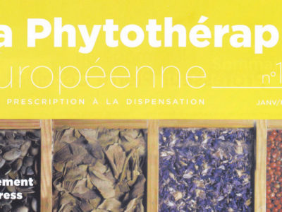Interview pour le magazine la phytothérapie européenne